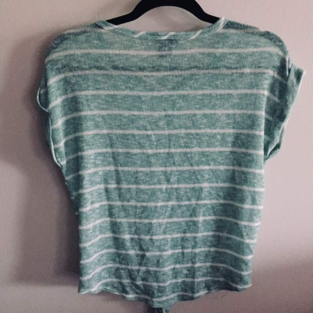 Striped mint top - Picture 2 of 4